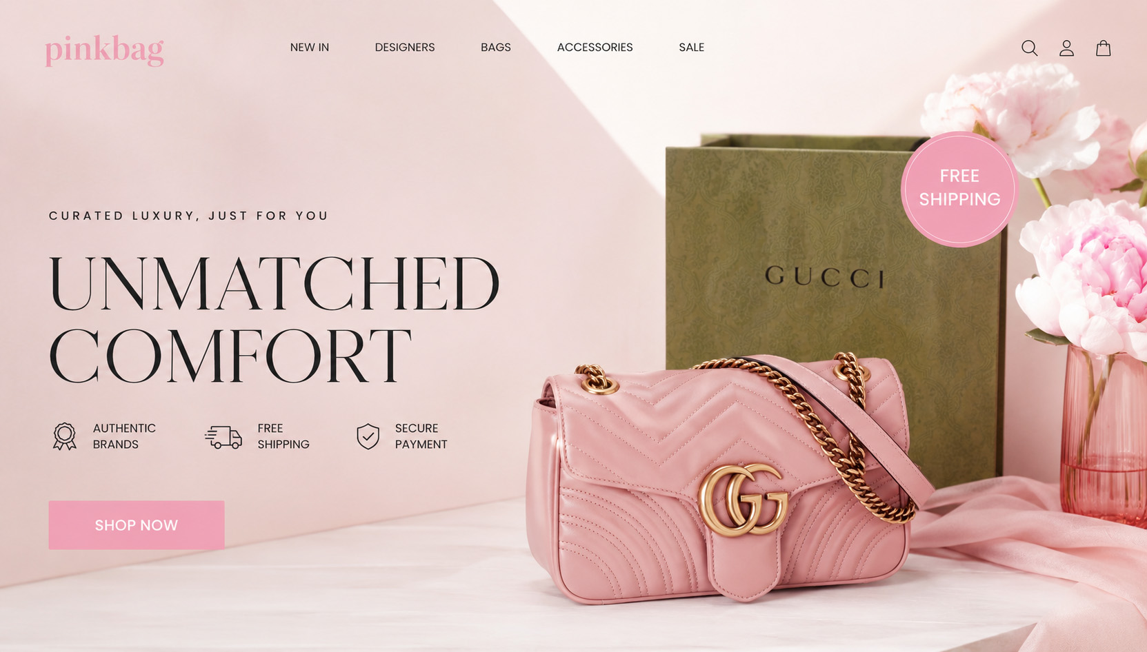 pink bag